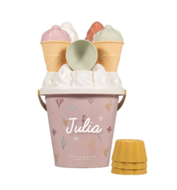 Little Dutch IJsjes Emmerset 14 delig Roze