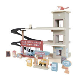 Little Dutch houten garage met naam