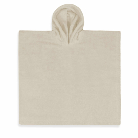 Poncho sandstone grey small met/zonder naam