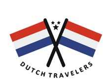 Sticker dutch travelers vlaggen
