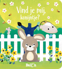 Boek - Vind je mij, konijntje? (kijkgaatjes)