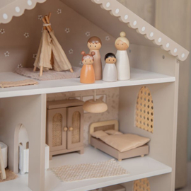 Label Label - Poppenhuis - Nougat