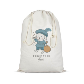 Sinterklaas cadeauzak - Pakjes voor | Blauw
