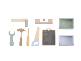 Little Dutch Houten werkbank - Blauw