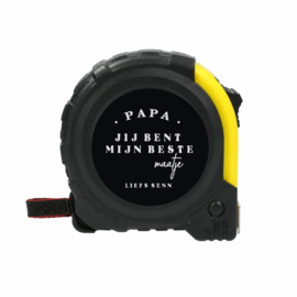 Gepersonaliseerde rolmaat - Papa/Opa