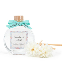 Floral Reed Diffuser Laura Ashley Sandalwood & Sage - 100ml