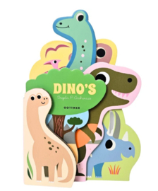 Dino's (3D-kartonboekje)