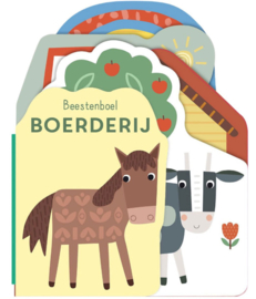 Vormkartonboek -Beestenboel Boerderi