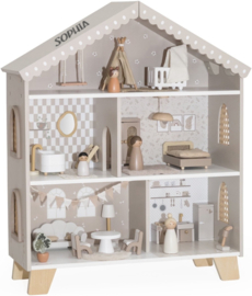Label Label - Poppenhuis - Nougat