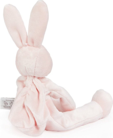 Bunnies By The Bay knuffeldoekje met speenhouder Konijn roze