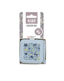 BIBS x Liberty Pacifier box Camomile Lawn Baby Blue