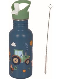 Spiegelburg Drinkfles rvs tractor When I grow up (0,5 l)