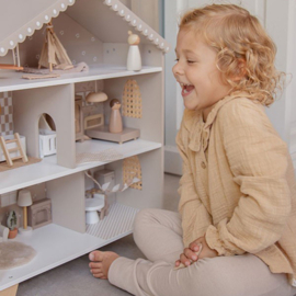 Label Label - Poppenhuis - Nougat