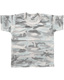 camouflage shirtje pink mt 56/62 met naam