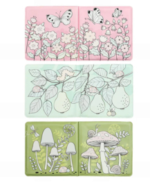A Little Lovely Company Magisch badboekje: Tuinvriendjes