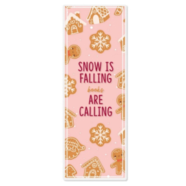 Boekenlegger - Snow is falling books are calling