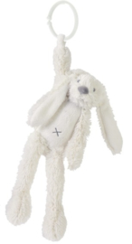 Happy horse buggy hanger rabbit ivory