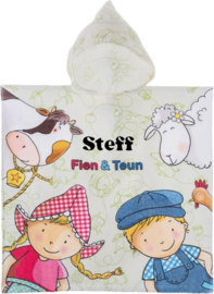 Fien en Teun badponcho