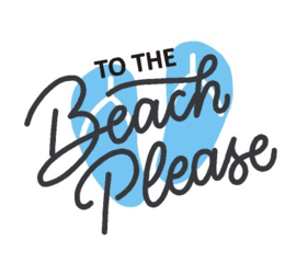 Sticker to the beach please