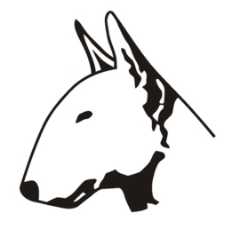 Sticker Bull Terrier