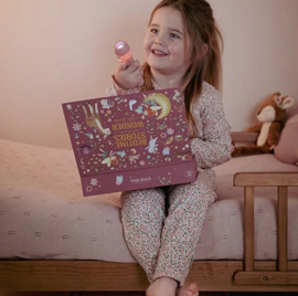 Little Dutch Verhalen projector zaklamp - Roze
