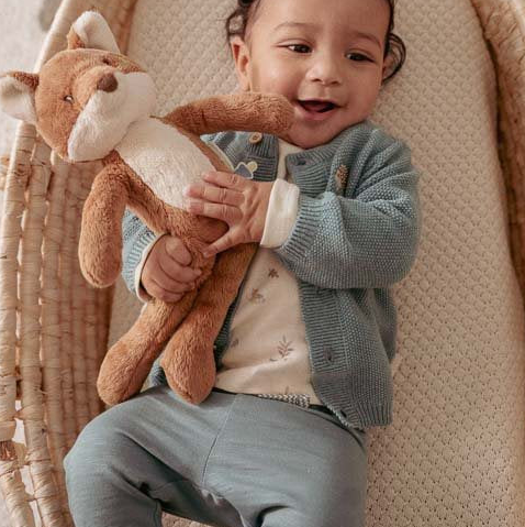 Little Dutch - Broek - Blauw - Forest Friends - 56