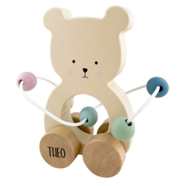 Jabadabado Houten trekfiguur teddy