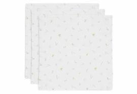 Jollein  Hydrofiele Doek Small 70x70cm - Lovely Birds - 3 Stuks