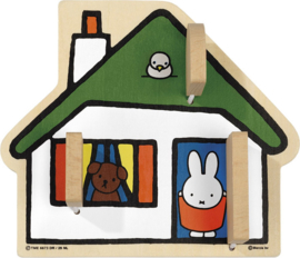 Nijntje houten kiekeboe huisje