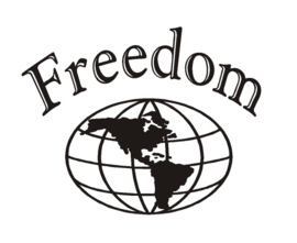 Campersticker freedom kleiner