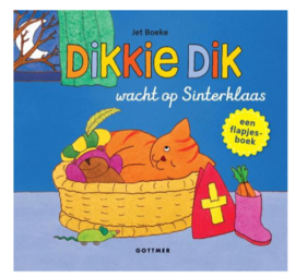 Dikkie Dik wacht op Sinterklaas (flapjesboek)