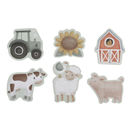 Little dutch little farm 6 in 1 puzzel set