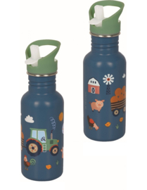 Spiegelburg Drinkfles rvs tractor When I grow up (0,5 l)