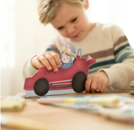 Little Dutch Jim's garage cut and play book