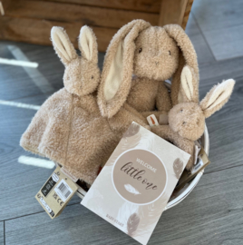 Gevulde Cadeaumand - natural bunny