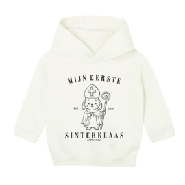 Hoodie - Mijn eerste sinterklaas | Beige