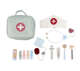 Little Dutch Houten doktersset - Groen - Essentials