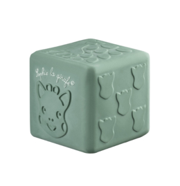 Sophie de giraf 5-Senses textuur blok in witte geschenkdoos