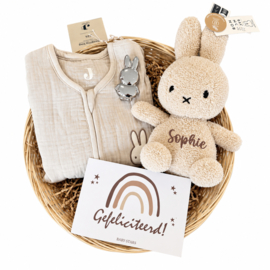 Gevulde Cadeaumand - Nijntje Beige