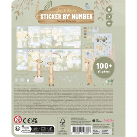 Little Dutch stickerboek op nummer Rosa met naam