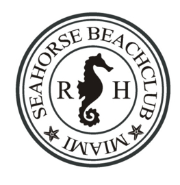 The River House Sticker | Seahorse Beach stamp
