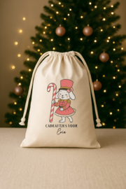 Kerst Cadeauzak met naam