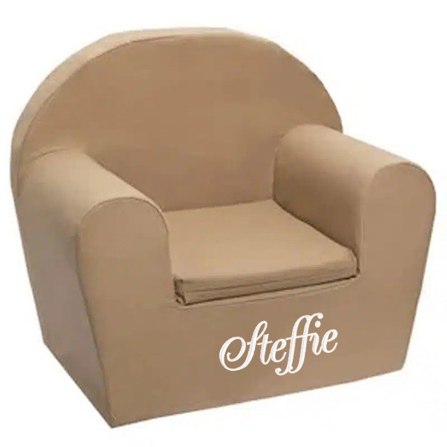 Kinderfauteuil camel