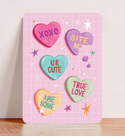 Kaart - Love Hearts