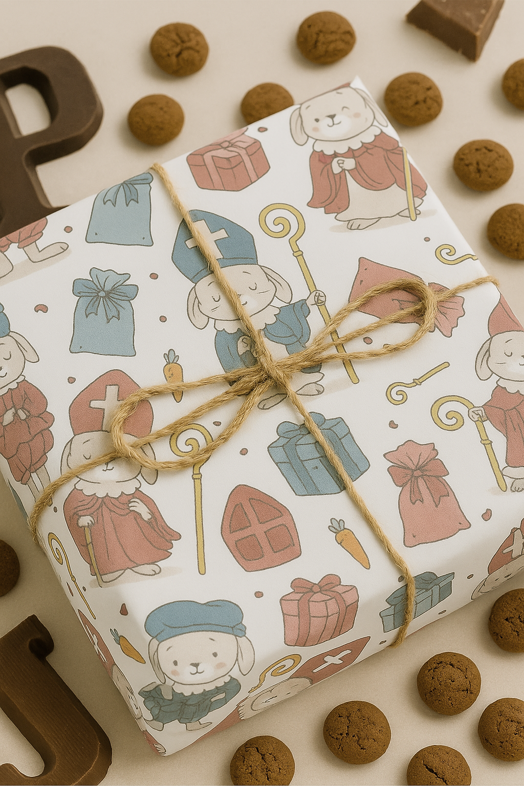 Sinterklaas Inpakpapier