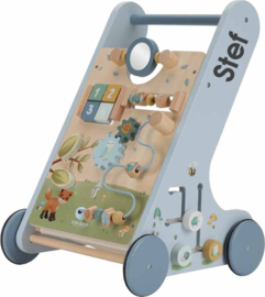 LD7232 Little Dutch Activiteiten loopwagen - Forest Friends FSC met naam