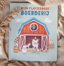 Little Dutch Kinderboek Mijn Flapjesboek - Boerderij