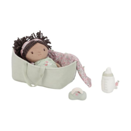 Little Dutch babypop Evi in mandje