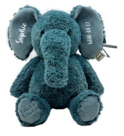 Label Label - Soft Toy - Elephant Elly M - blue