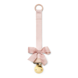 Elodie Details Fopspeenketting Powder Pink Bow